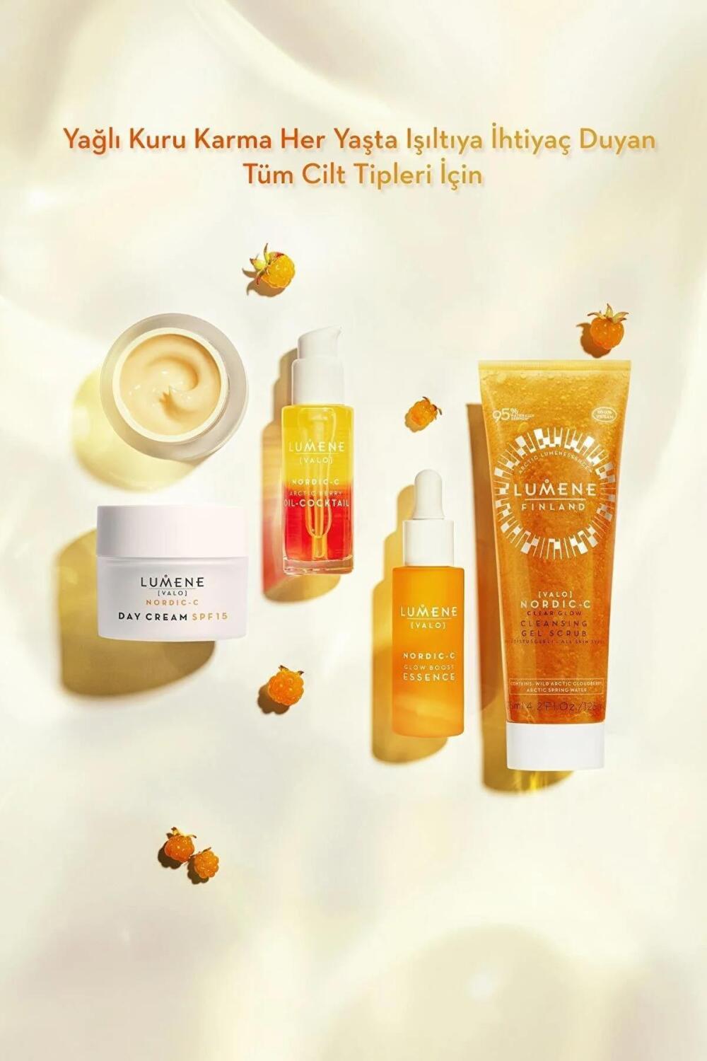 Lumene Overnight Bright Sleeping Cream - Vegan, Paraben-Free, 1.69 fl oz Brightening & Hydrating Night Cream for Dull Skin