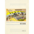 Vintage Lined Notebook Greetings from Hershey, Pennsylvania - Paperback