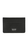 TOM FORD Mini Printed Leather Elongated T Line Card Holder