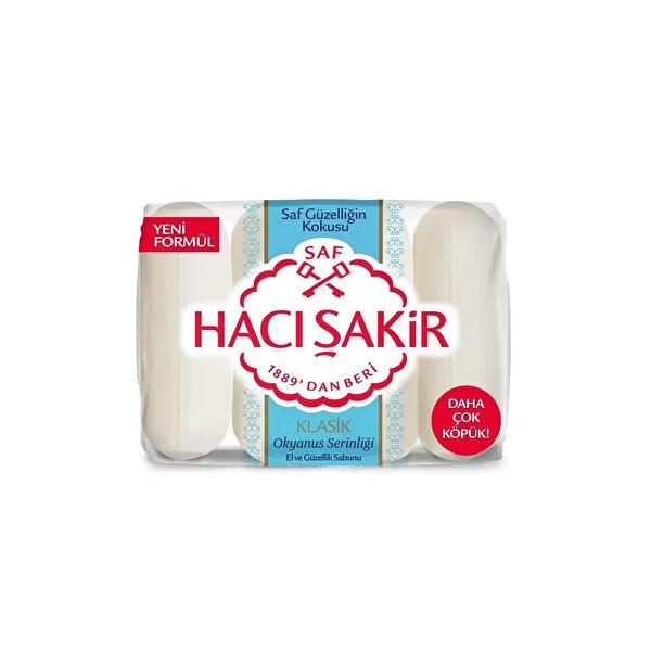 Hacõ _akir Natural Solid Soap - Oceanic Freshness, Chemical-Free, 4 x 70g