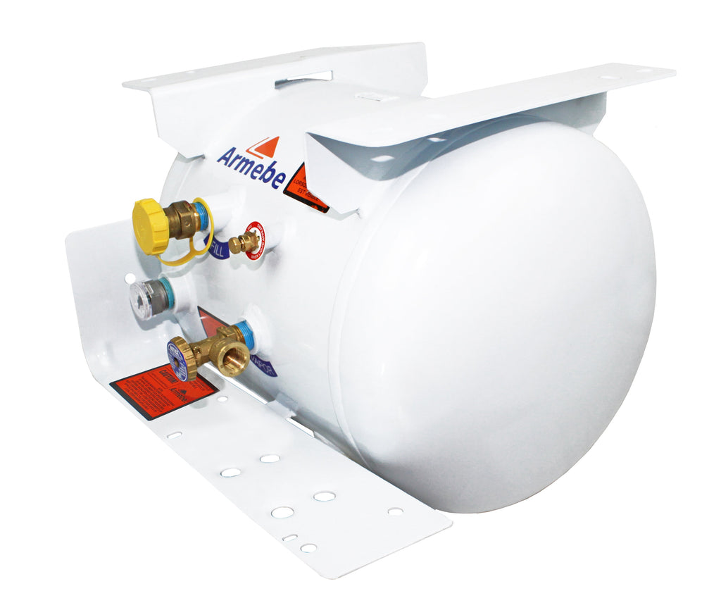 Flame King 11.9 Gal ASME RV Trailer Propane Cylinder Tank