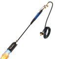 Flame King Heavy Duty Propane Torch Weed Burner 500,000 BTU with Push Button Piezo Ignitor