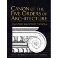 Canon of the Five Orders of Architecture - Paperback