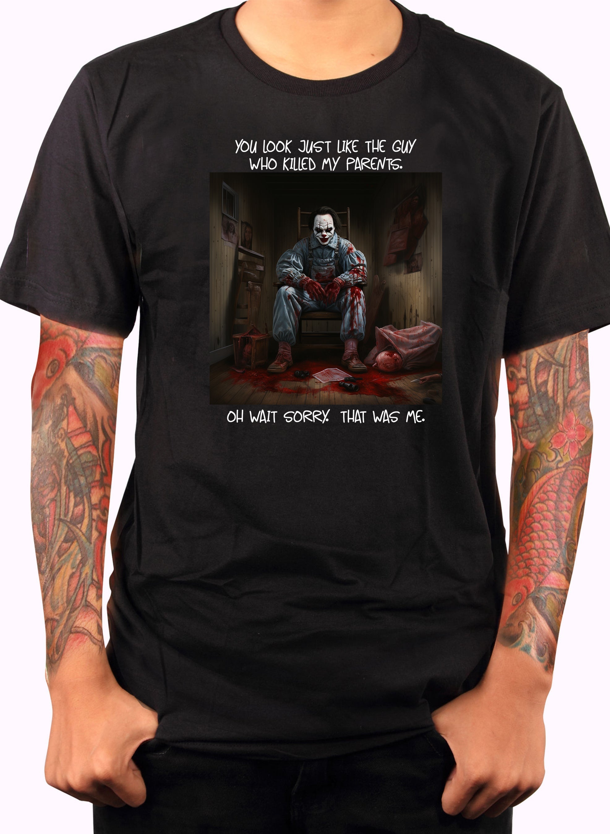You look just like the guy who killed my parents T-Shirt