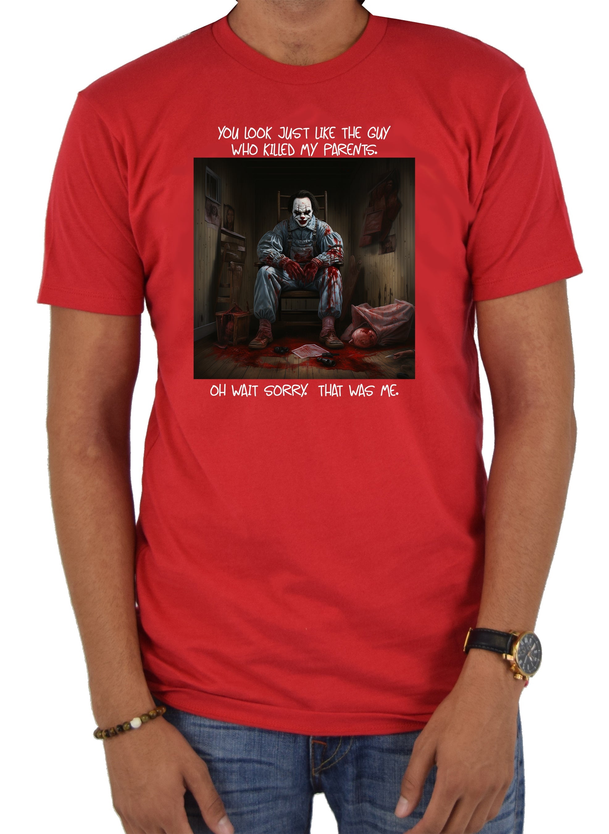 You look just like the guy who killed my parents T-Shirt