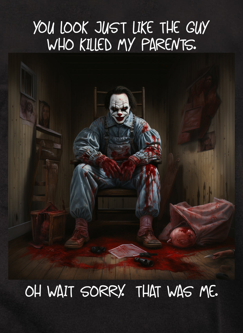 You look just like the guy who killed my parents T-Shirt