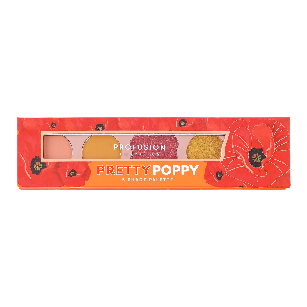 Blooming Hues 5 shade palette