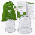 ZEN Body Cupping Set 1 Small 1 Large Cups