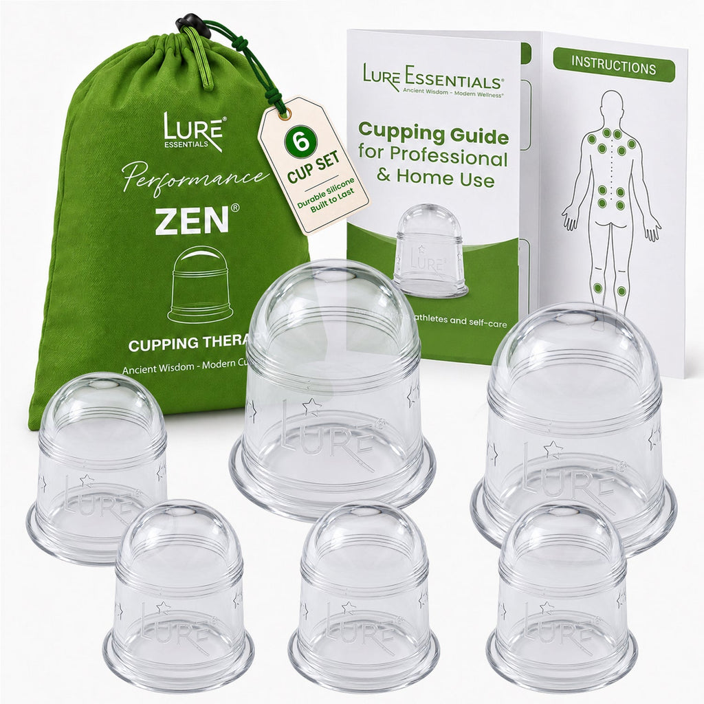 ZEN Cupping Therapy Set - 6 Cups