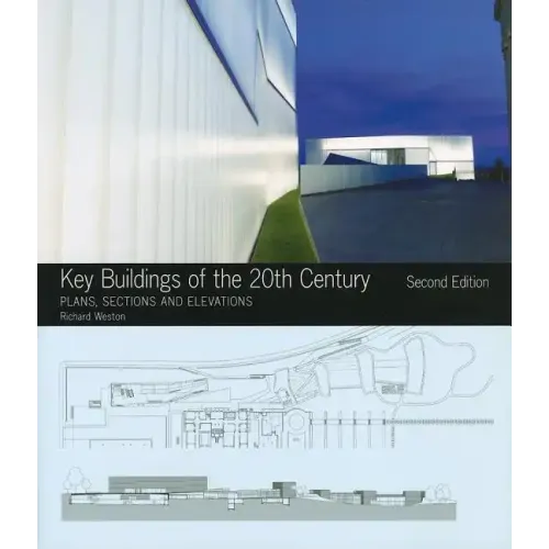 Key Buildings of the 20th Century: Plans, Sections and Elevations [With CDROM] - Paperback