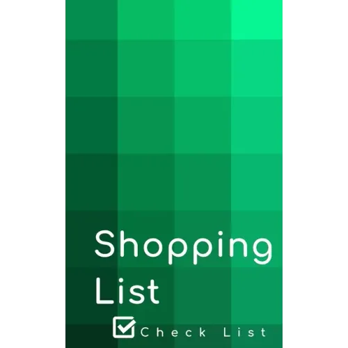 Shopping List: Empty shopping list pages for your daily purchases. - Paperback