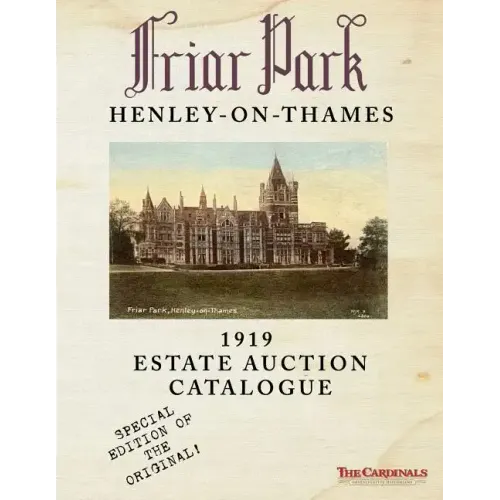 Friar Park: 1919 Estate Auction Catalogue: Special Black & White Edition - Paperback