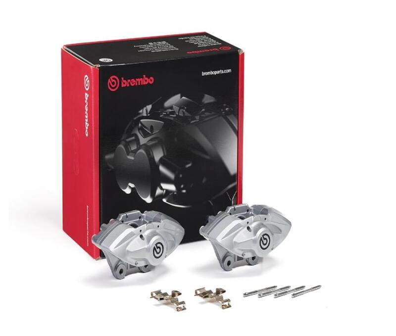 Brembo OE Rear Hydraulic X-Style Brake Caliper - Silver FALE52