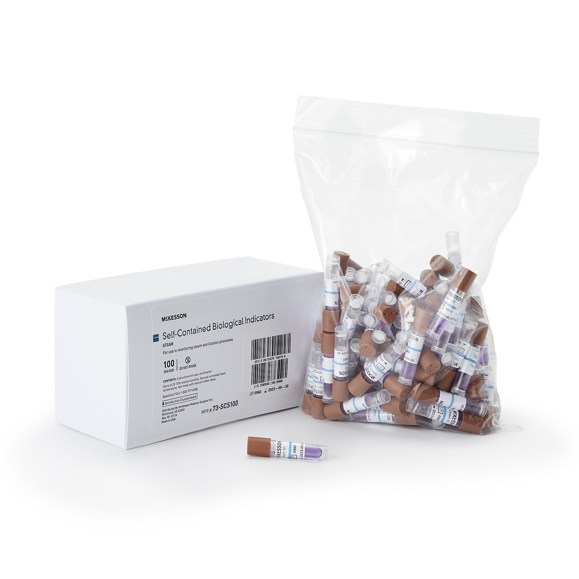 McKesson Sterilization Biological Indicator Vial 73-SCS100