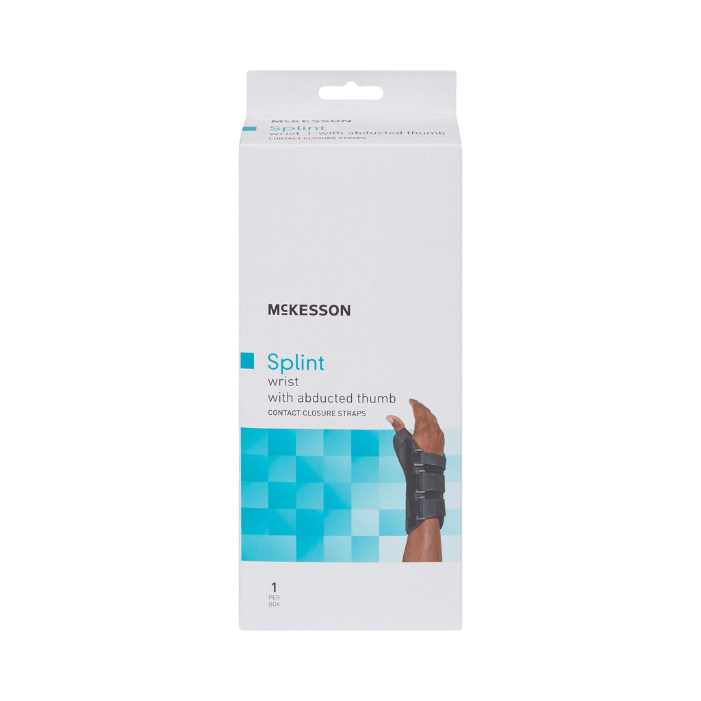 McKesson Left Wrist Splint with Abducted Thumb, Small 155-81-87313