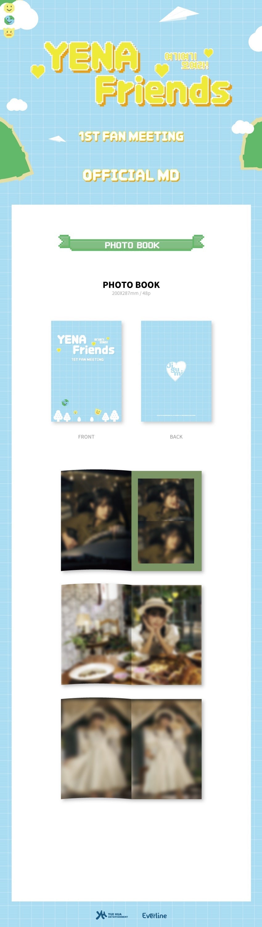 Yena Friends 1st Fan Meeting Merch