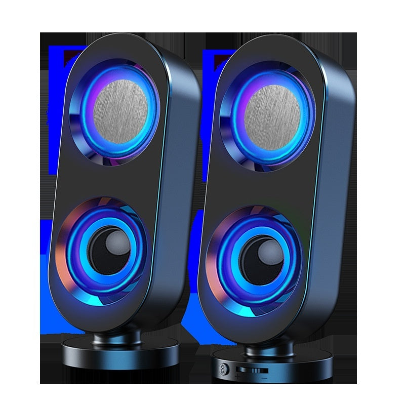 Computer Audio Desktop Speaker Subwoofer Wired Bluetooth Dual-use USB Interface