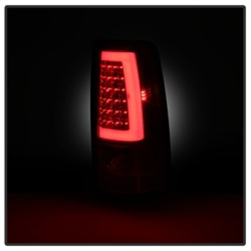 SPYDER xTune Chevy Silverado 1500/2500/3500 99-02 / Version 3 Tail Lights Red Clear ALT-ON-CS99V3-LBLED-RC 9038792