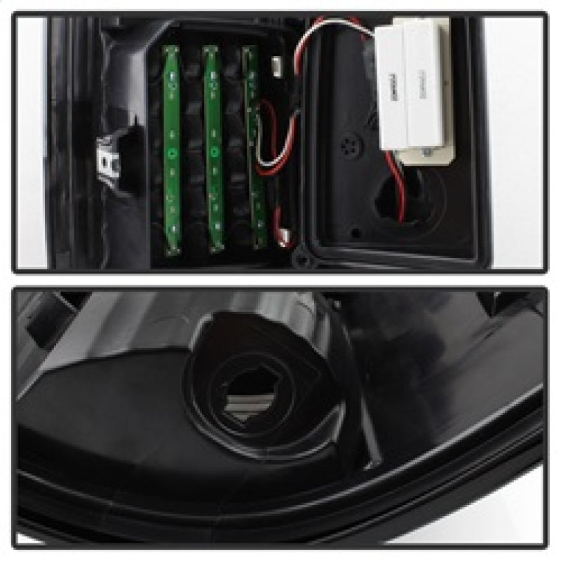SPYDER xTune 09-18 Dodge Ram 1500 LED Tail Lights - Black Smoke (ALT-ON-DR09-LBLED-BSM) 9038488