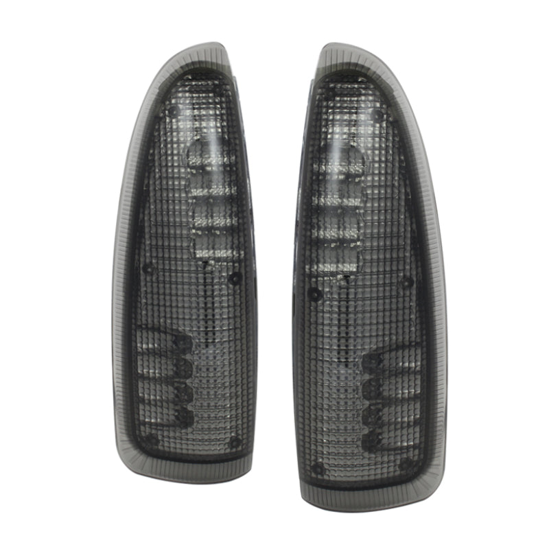 SPYDER xTune Ford Superduty F250-F650 03-07 Amber LED Mirror Signal Lens - Smoke ACC-LED-FDSD99-MR-SM 9924729