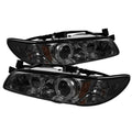 SPYDER Pontiac Grand Prix 97-03 1PC Projector Headlights LED Halo Smke Low H1 PRO-YD-PGP97-1PC-HL-SM 5011732
