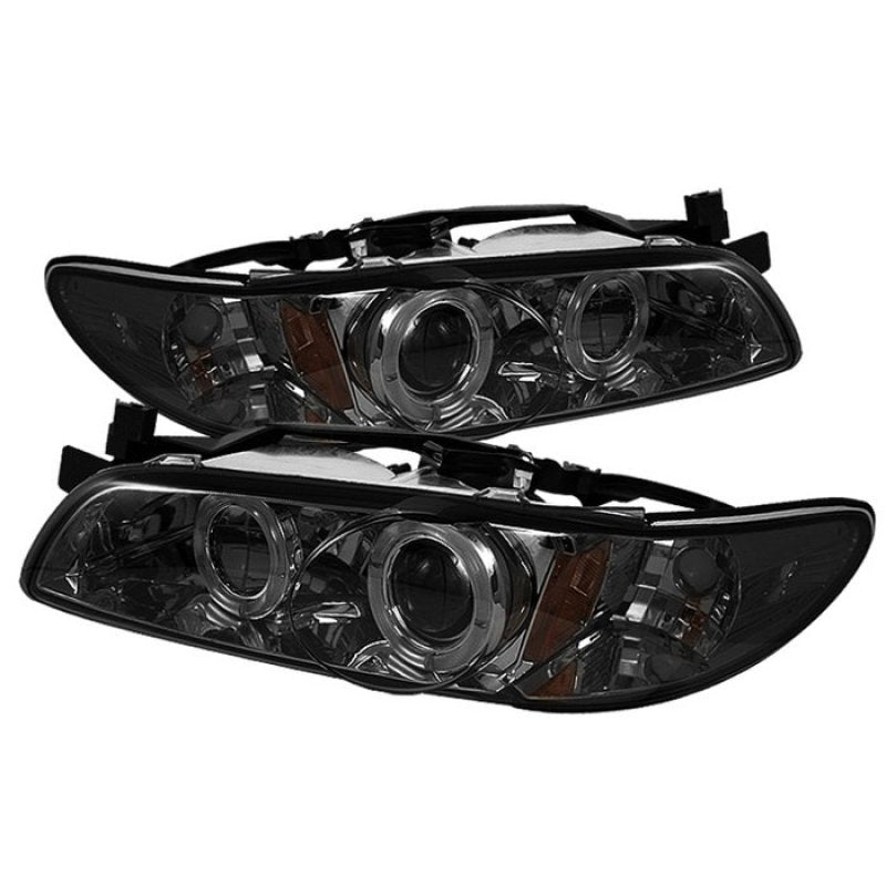 SPYDER Pontiac Grand Prix 97-03 1PC Projector Headlights LED Halo Smke Low H1 PRO-YD-PGP97-1PC-HL-SM 5011732