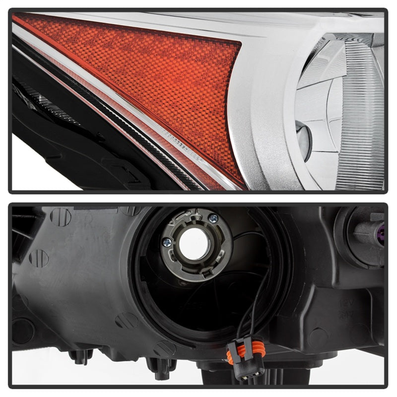 SPYDER xTune 09-12 Chevy Traverse (Excl LTZ) Passenger Side Headlight - OEM Right (HD-JH-CTRA09-OE-R) 9042560