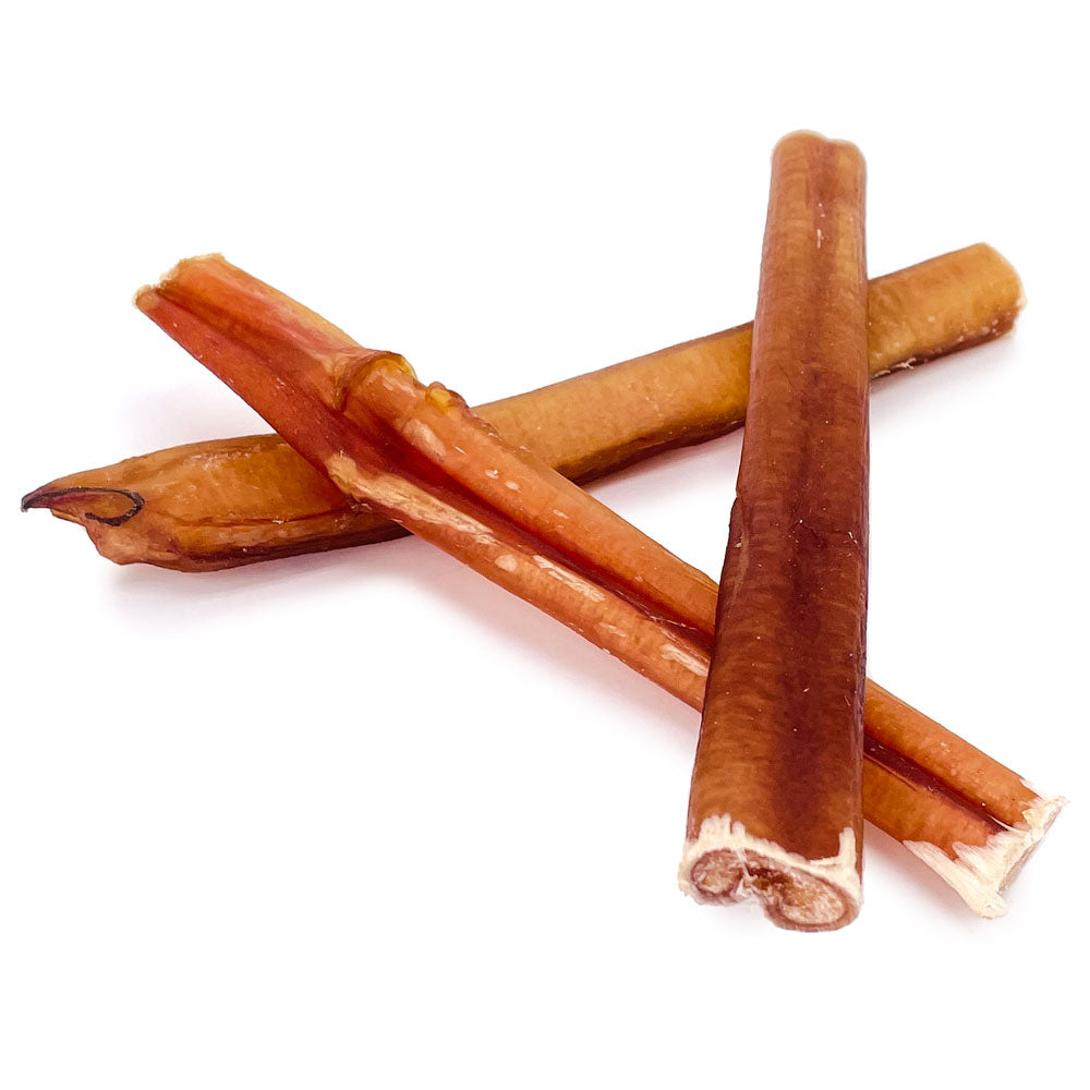 ValueBull USA Bully Sticks for Large Dogs, Thick 6 Inch, 50 Count
