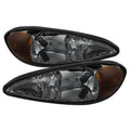 SPYDER Xtune Pontiac Grand Am 99-05 Crystal Headlights Smoke HD-JH-PGAM99-AM-SM 9023521