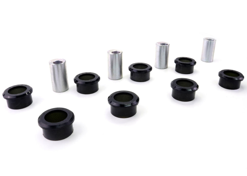 Whiteline Bump Steer Correction Upper Inner & Outer Bushings Nissan 180SX 89-99