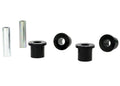 Whiteline Plus 97-05 Nissan Frontier D22 2WD Rear Spring Eye and Shackle Bushing W71647