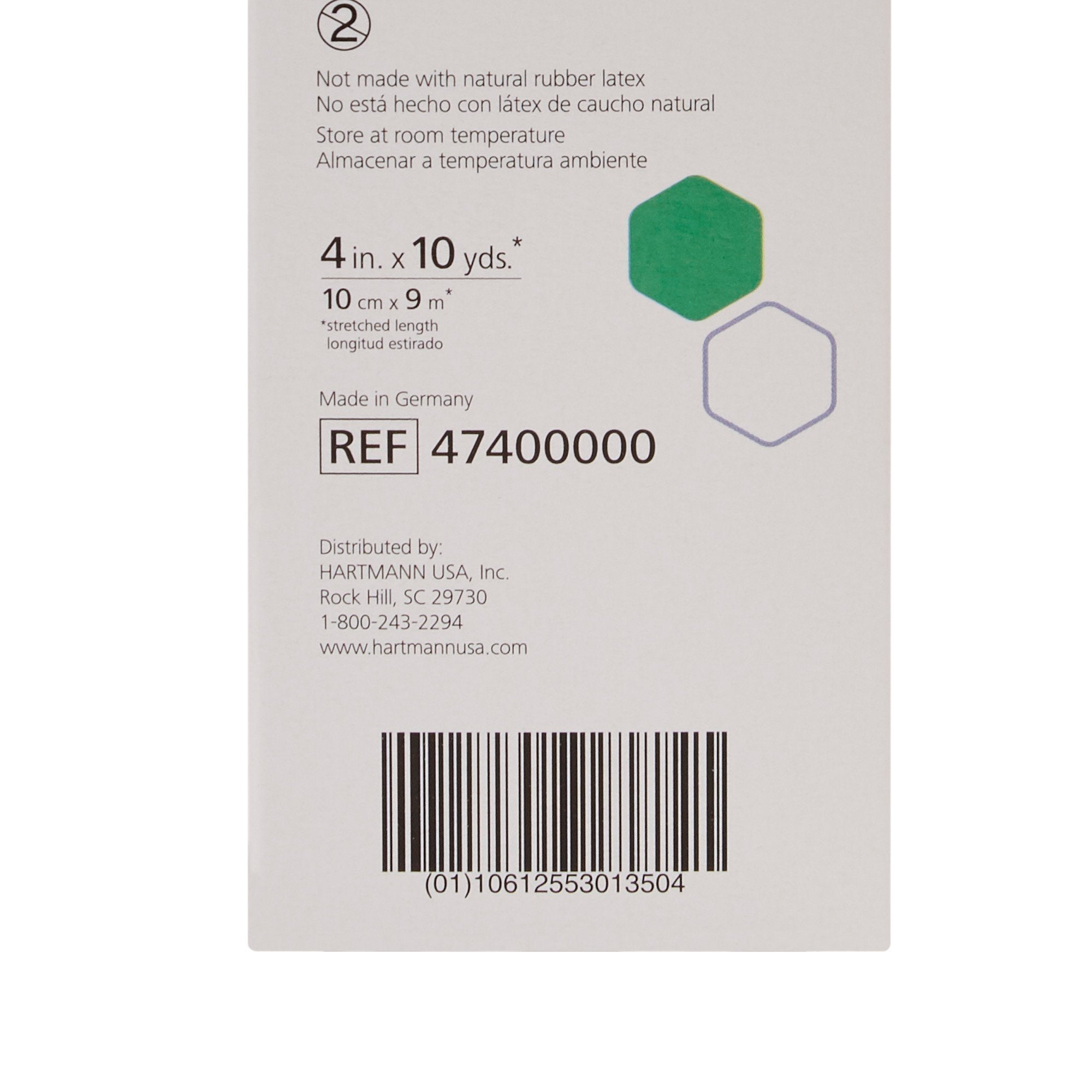 Econo-Paste® Unna Boot, 4 Inch x 10 Yard 47400000
