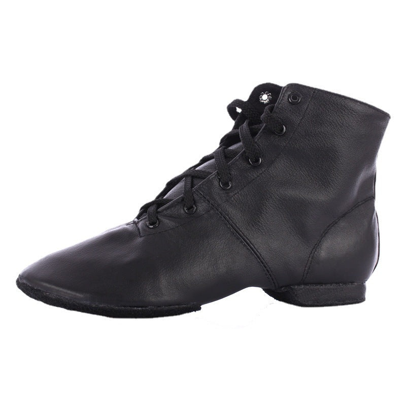 Genuine Leather Ballet Shoes Soft Bottom Practice Modern Dance