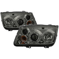 SPYDER Volkswagen Jetta 99-05 Projector HeadlightsLED Halo Smke PRO-YD-VJ99-HL-SMC 5012272