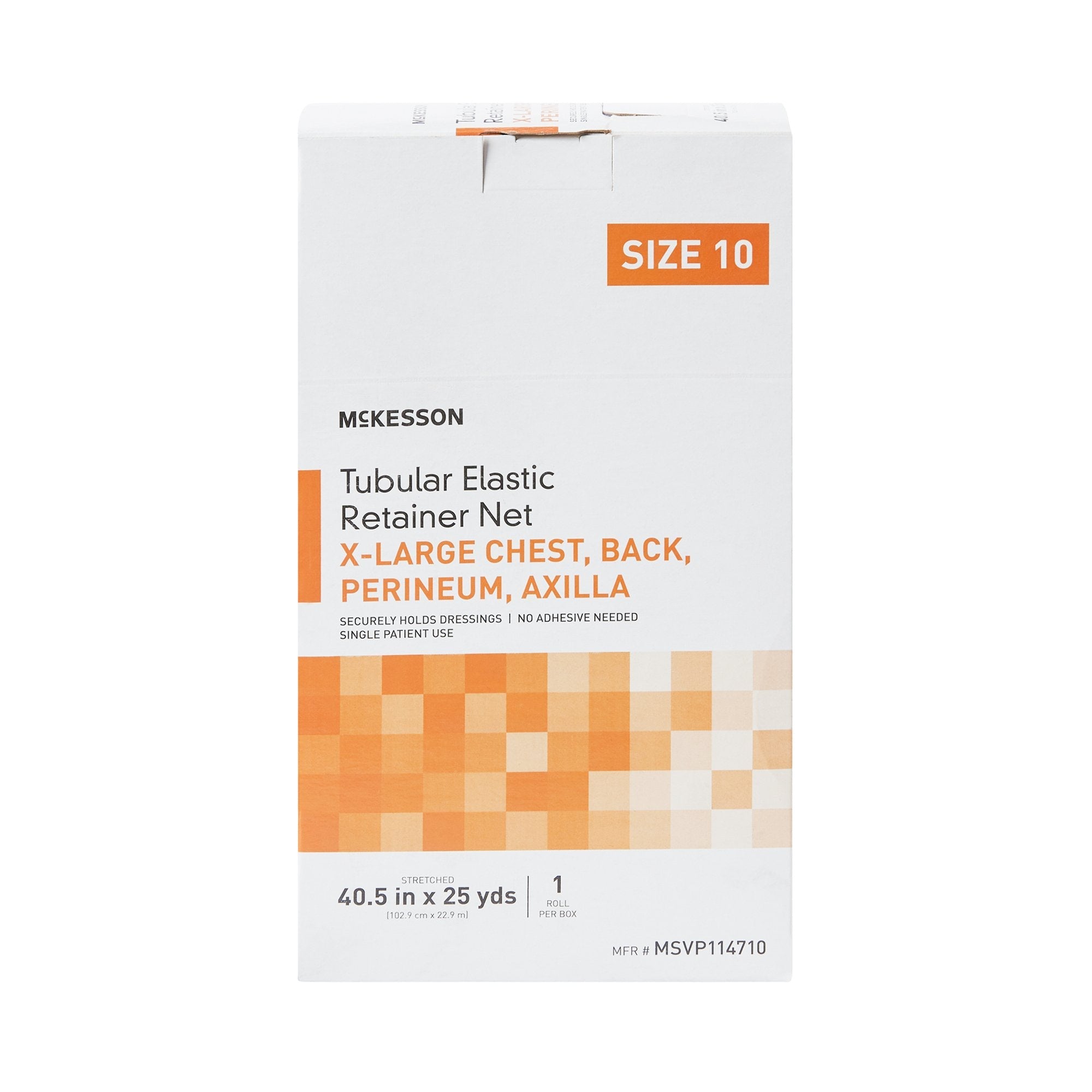 McKesson Tubular Bandage, Size 10, 25 Yard MSVP114710