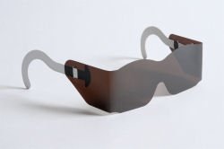 Eaton Medicals Post Mydriatic Glasses, Bronze Tint 250-805