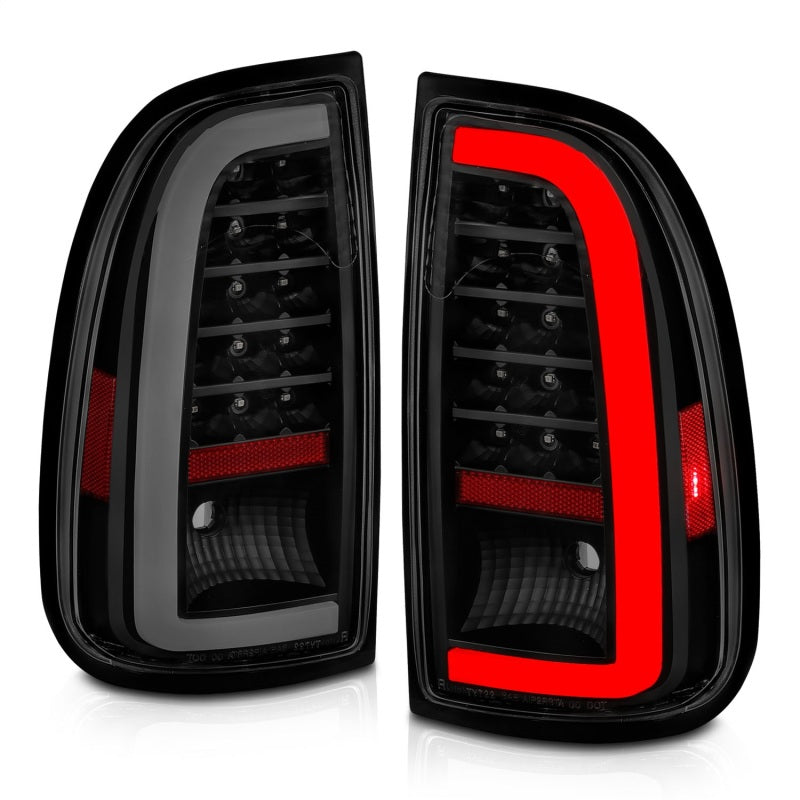 ANZO 00-06 Toyota Tundra LED Taillights w/ Light Bar Black Housing Smoke Lens 311412