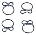 ALL BALLS, All Balls Hose Clamps Refill Kit 4-Pack - Durable and Reliable Automotive Fasteners