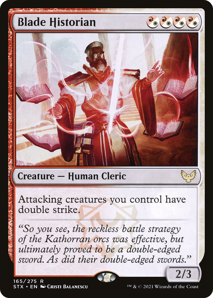 Blade Historian (STX-165) - Strixhaven: School of Mages