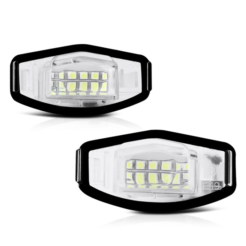 SPYDER Xtune 01-15 Honda Civic LED License Plate Bulb Assembly White 5500K LAC-LP-HA03 - Pair 9044991