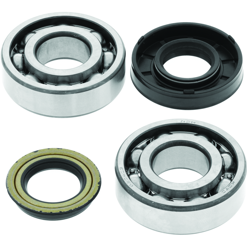 QuadBoss, QuadBoss 04-07 Polaris Predator 50 Crankshaft Bearing & Seal Kit – Precision PowerSports Replacement for 2001-2006 Models