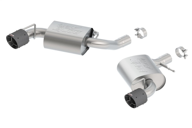 Borla 16 Chevy Camaro 6.2L Atak Rear Section Exhaust w/o NPP 11923CF