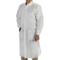 LabMates® Lab Coat, Large, White 85174