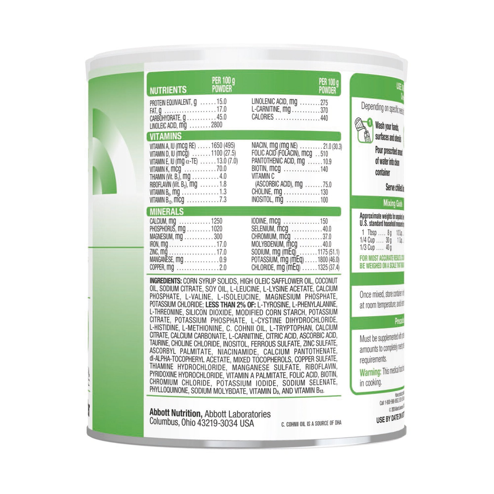 Cyclinex®-2 Medical Food for Urea Cycle Disorder, Gyrate Atrophy & HHH Syndrome 67034