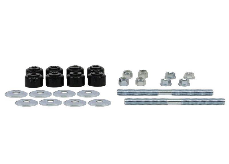 Whiteline Plus Universal Sway Bar Link Threaded Rod w/ Poly Bushes 140mm W21806S