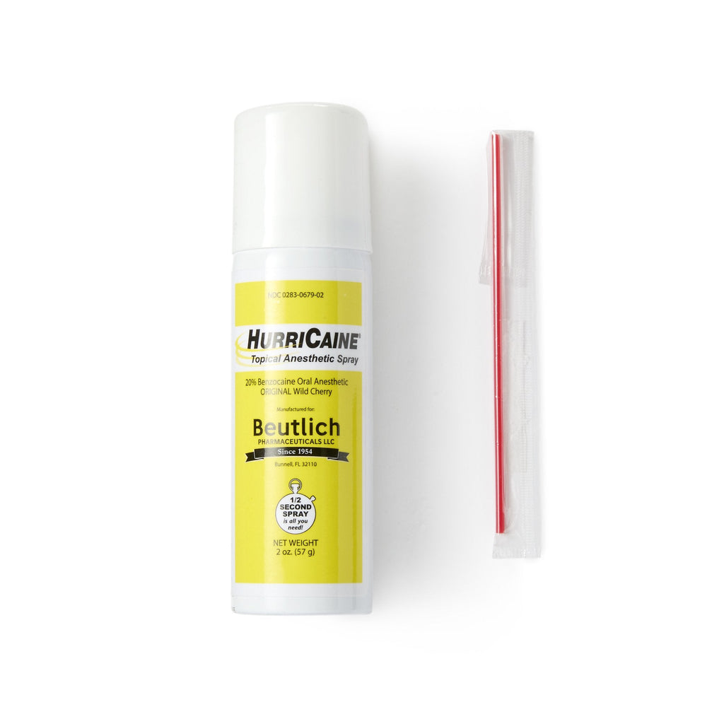 HurriCaine® Benzocaine Oral Pain Relief, 2-ounce Spray Can 00283067902