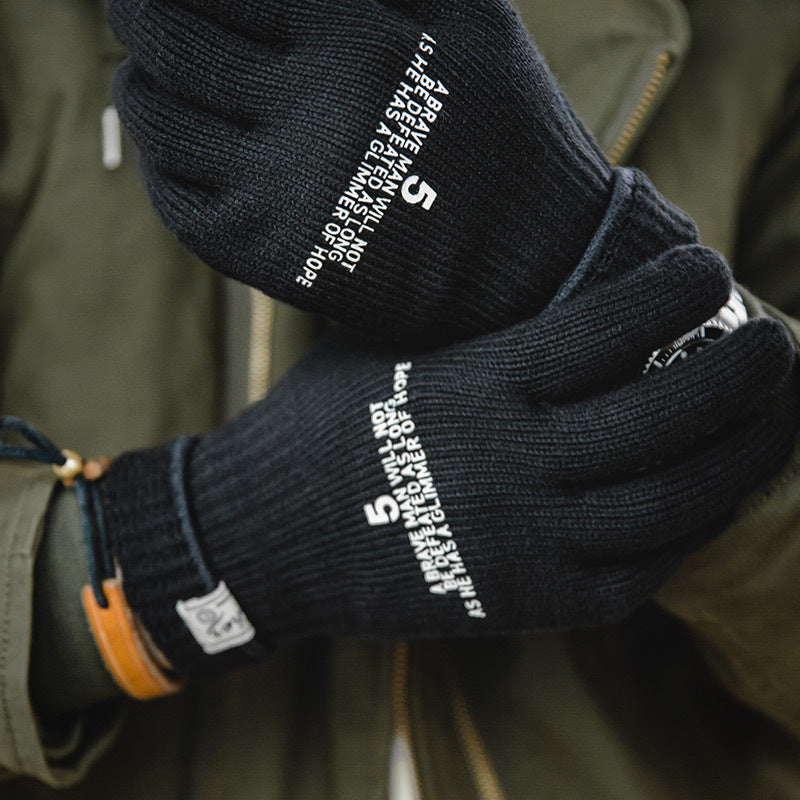 American Retro Warm Wear-resistant Cycling Men