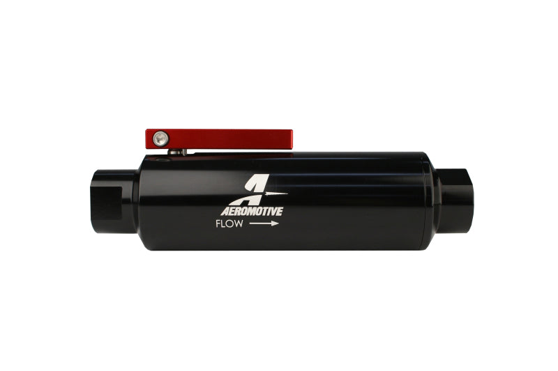 Aeromotive ORB-10 Shutoff Valve Fuel Filter