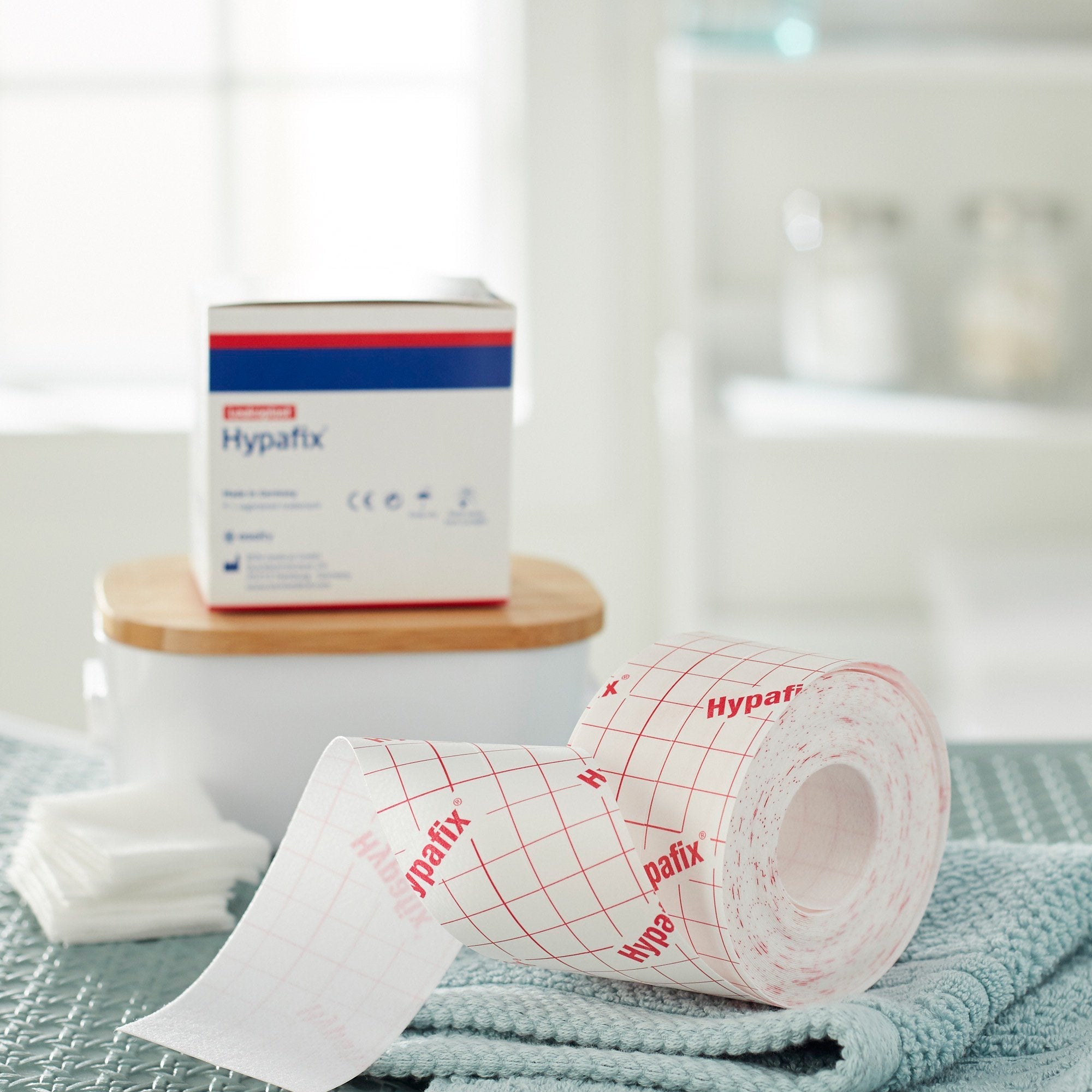 Hypafix® Nonwoven Dressing Retention Tape, 2 Inch x 10 Yard, White 4209