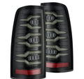 AlphaRex 99-06 Chevrolet Silverado Sierra LUXX-Series LED Tail Lights Alpha-Black 620005 *Discontinued